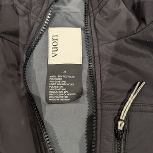 Vuori Tahoe Insulated Jacket Black XS X-Small